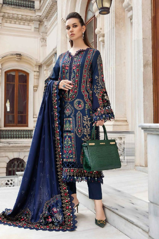 Luxury Heavy Embroidered Dhanak Winter collection For women