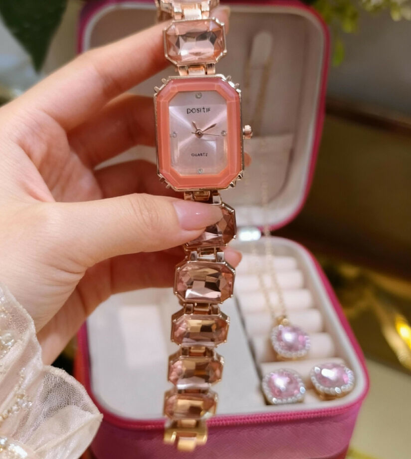 Girls watch set