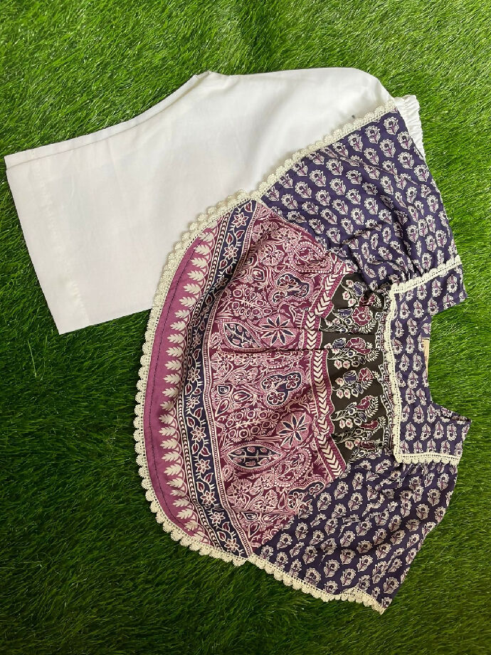 Baby girl frock with trouser