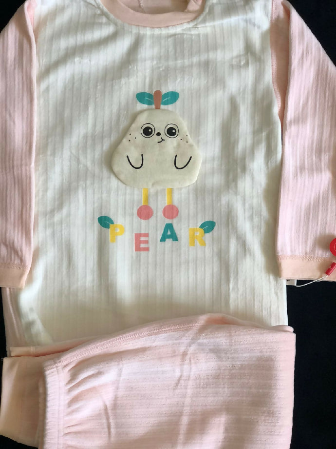 Velvet shirt pajama with Bear ?