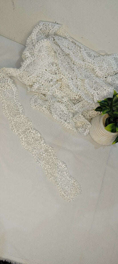 Milky dyeable Lace