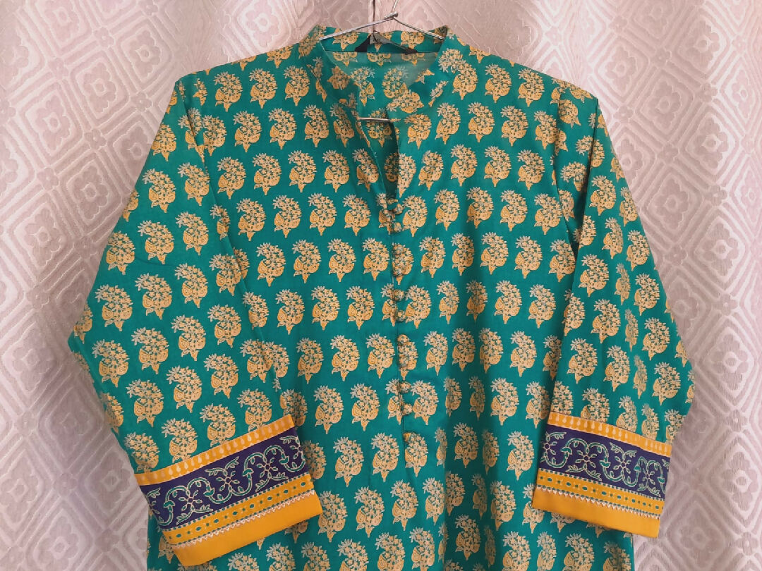 Lawn stitched 2pcs Limelight