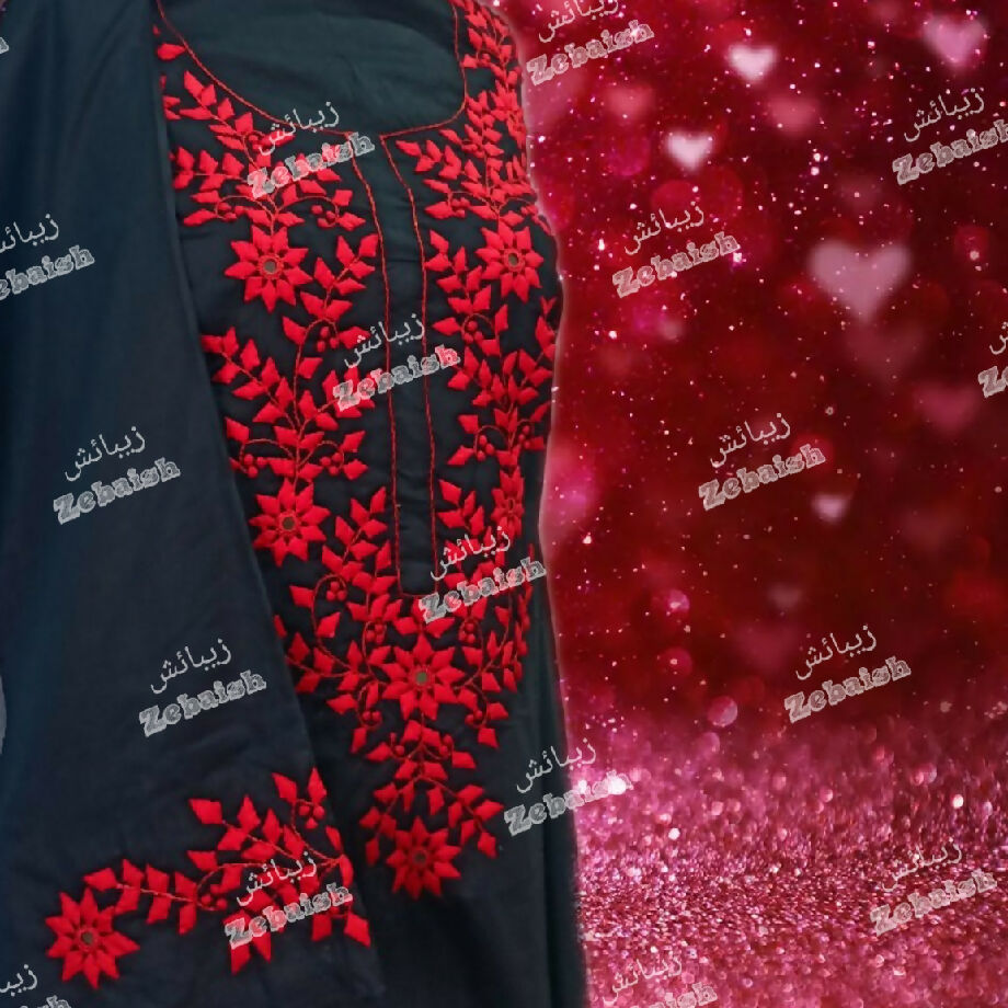 Patti applique handwork suit