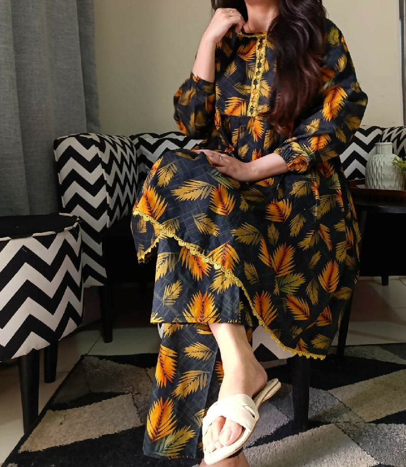 winter collection stitched dresses