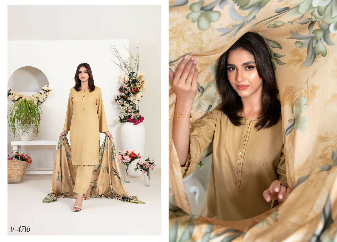 Ladies unstitched dress