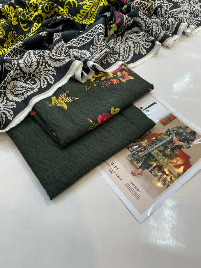 Winter Collection 3PC Linen