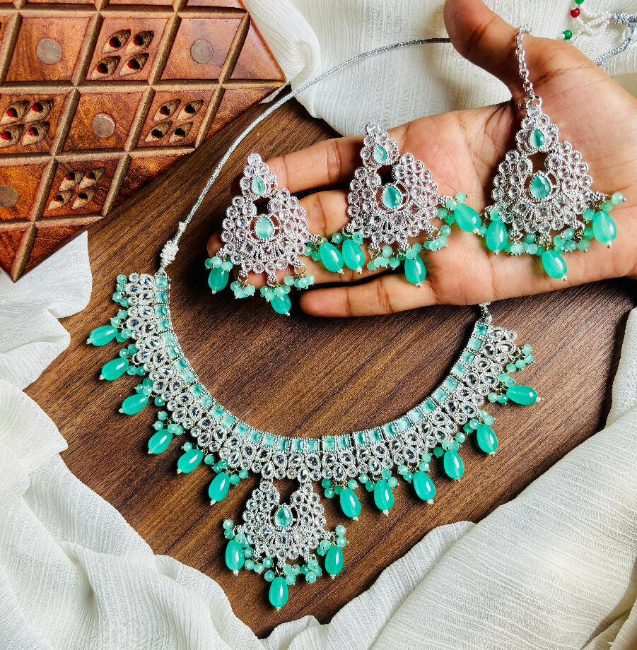 Luxury Zircon party set