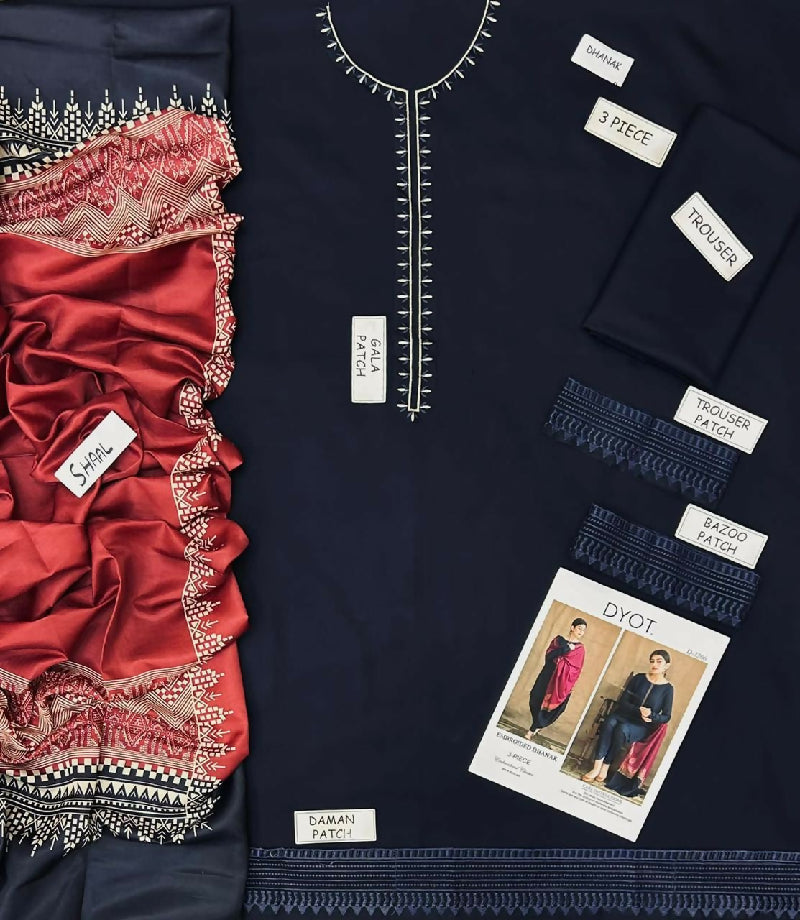 AISLING Dhanak Embroidery