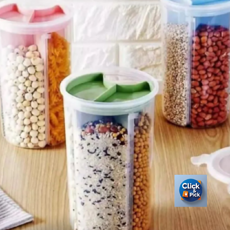 Marshal Airtight Storage Jar – BPA Free Food Container (Grey)