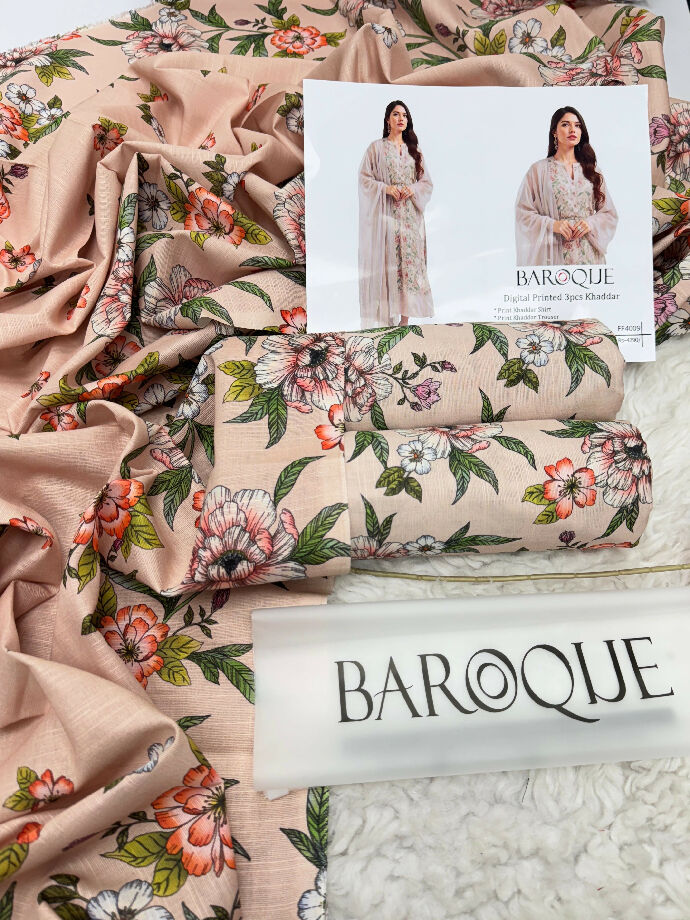 BAROOQUE Khaddar Digital 2025