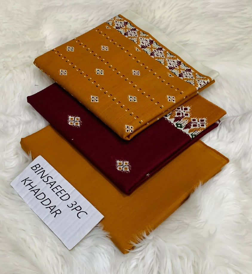 Bin Saeed Original Khadar 3PC