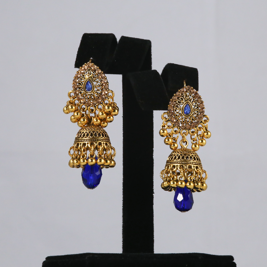 Traditional Chandelier-Style Jhumka