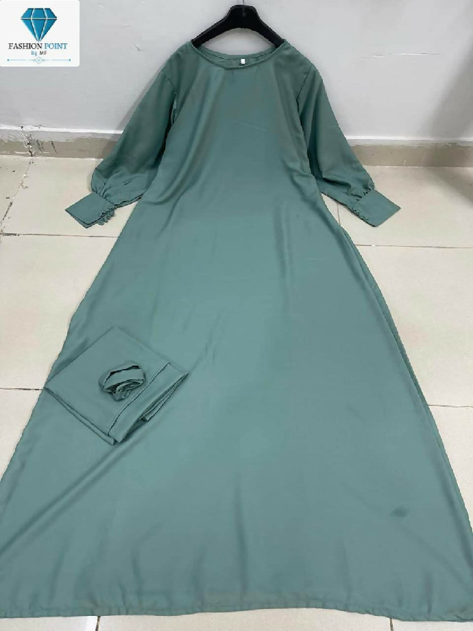 Olive Abaya With Stoller