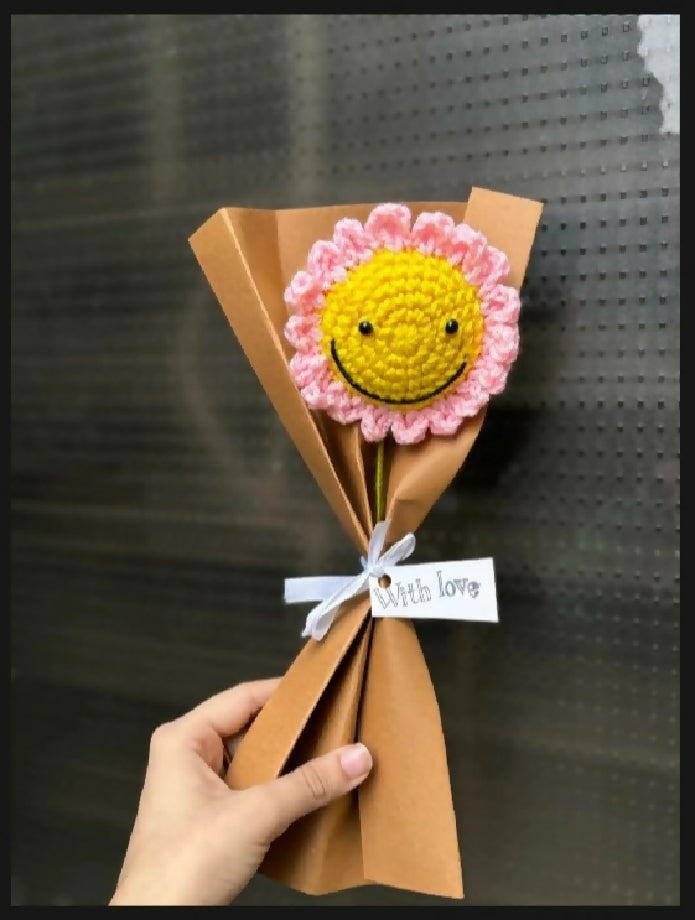 Crochet handmade flowers