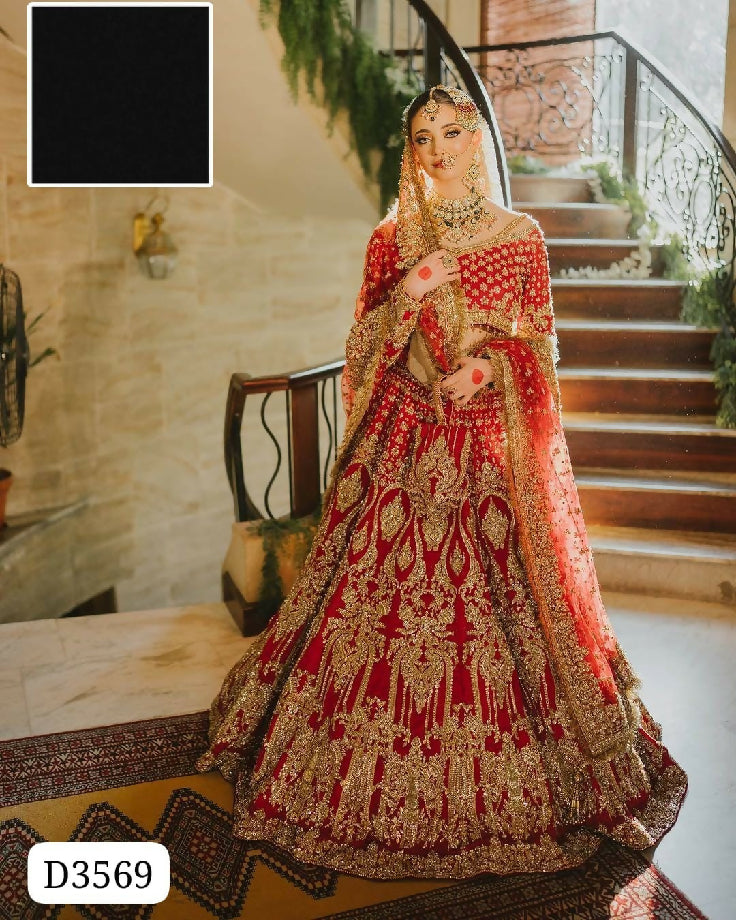 Bridal Fancy embroidered Lehenga