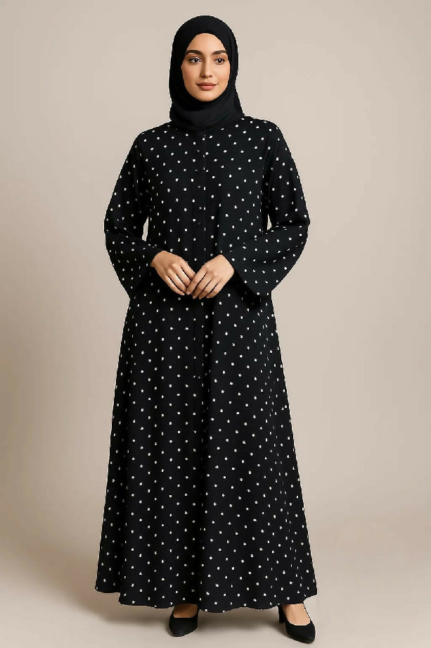Digital printed Abaya