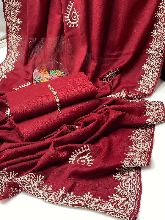 Pashmeena dress with shawls