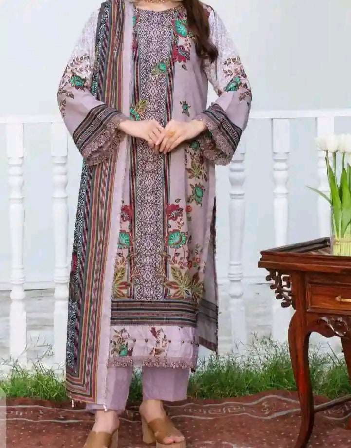 Ladies dress/winter stuff unstitch dress