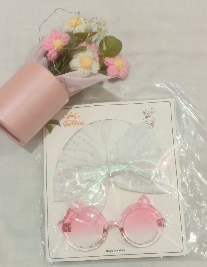 Headband and glasses set