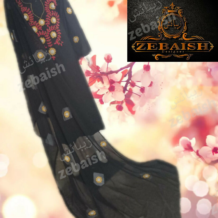 Patti Applique work suit( Made on Order)