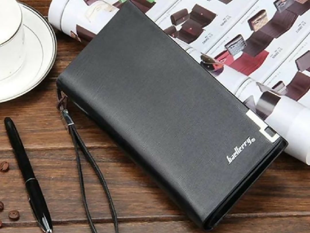High Quality Very Spacious Top Zipper Long Wallets Plus Card Mobile Holder