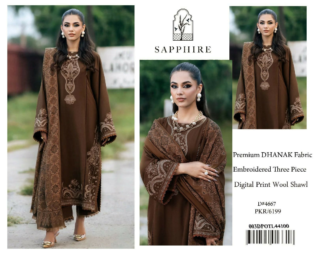 Luxury Embroidered winter collection For women