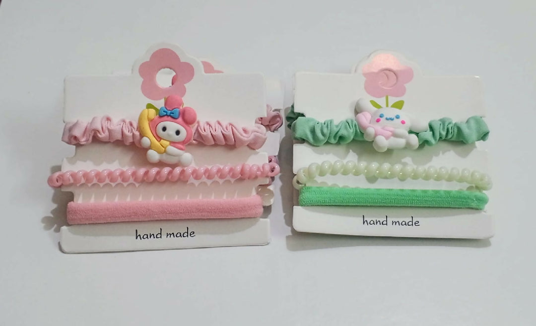 Hair ponnies set 3 in 1