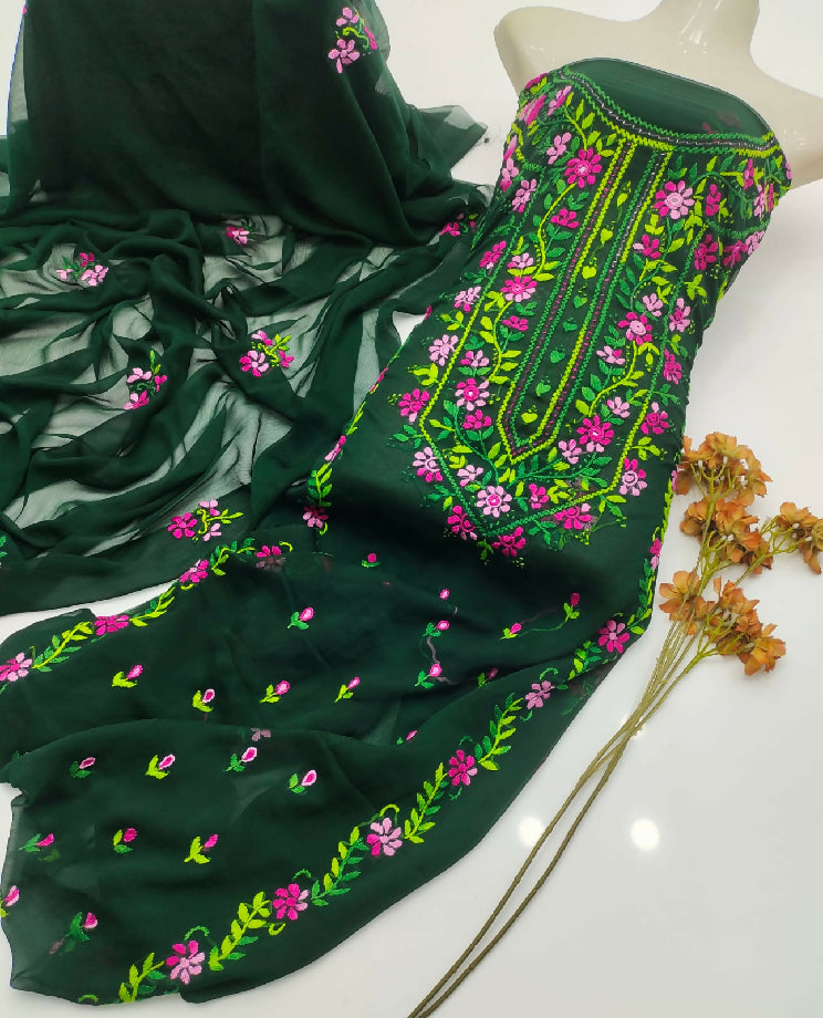 Hand embroidered dresses