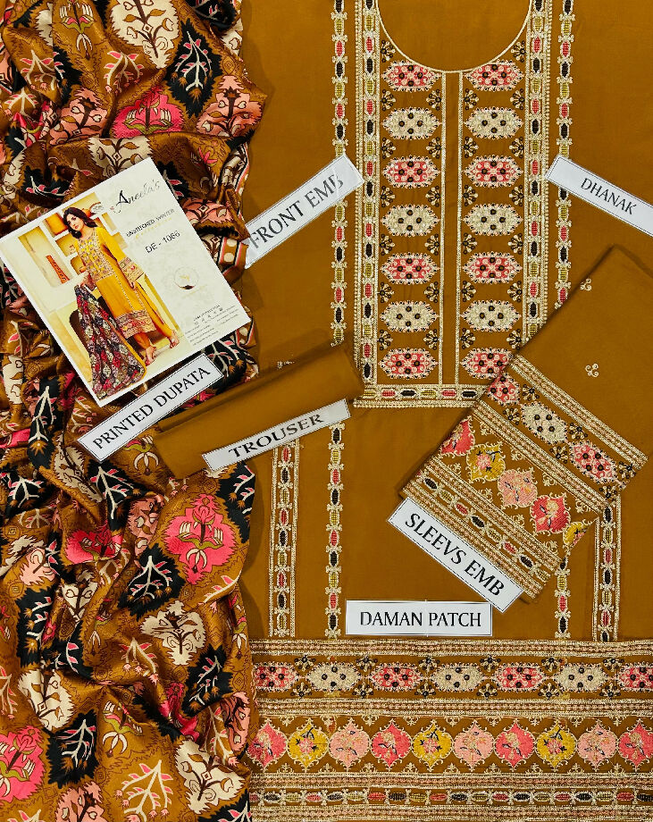 Aneels Embroidered winter Article