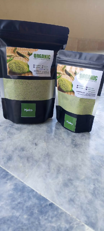 Green chili powder