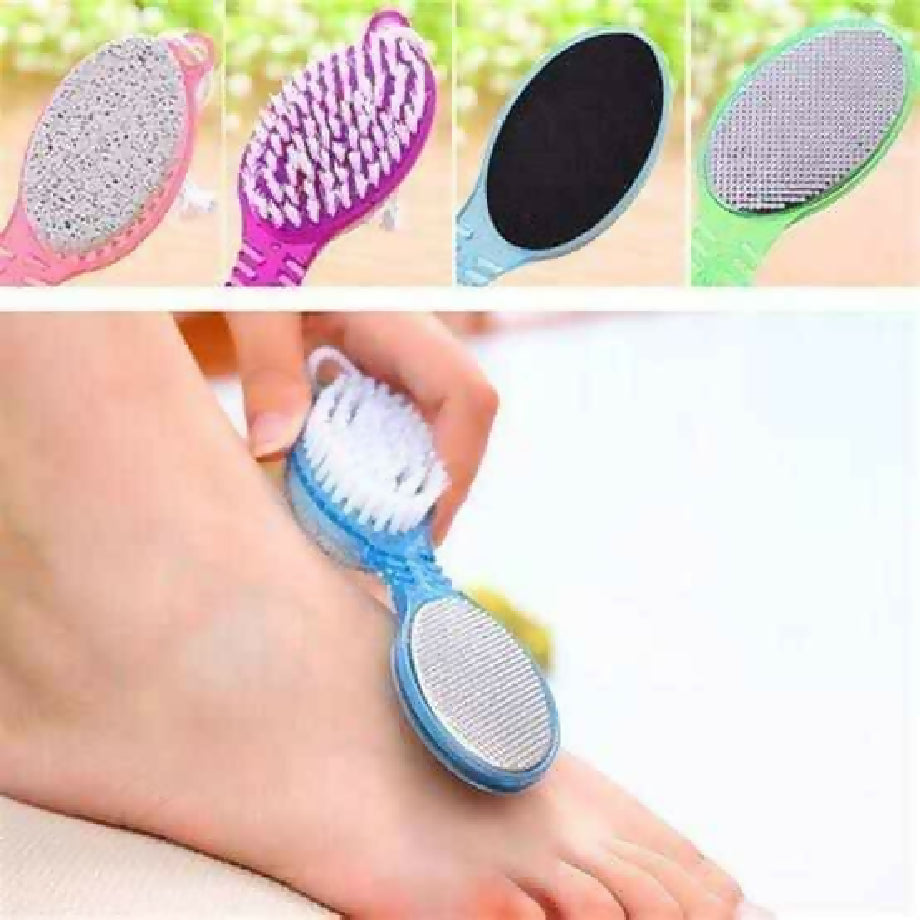 : 4 in 1 Foot Care Pedicure Brush & Cleaner