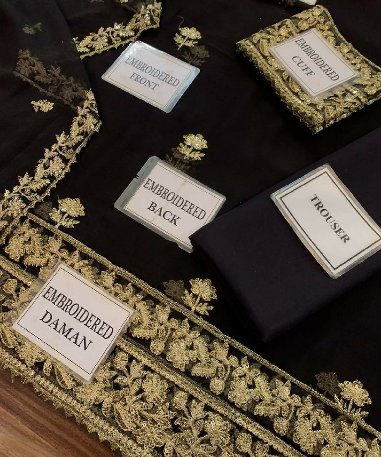 NEELS Special chiffon frock with malai trousers