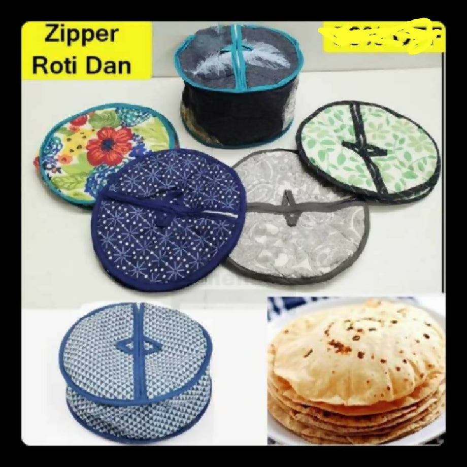 Cotton zip Roti box