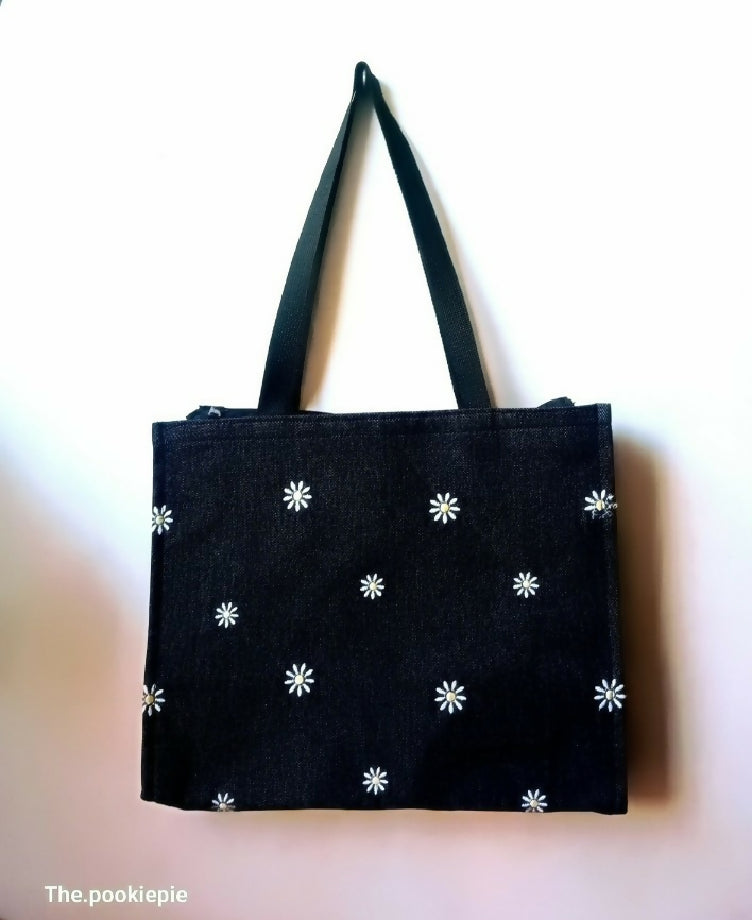 Denim Tote Bag