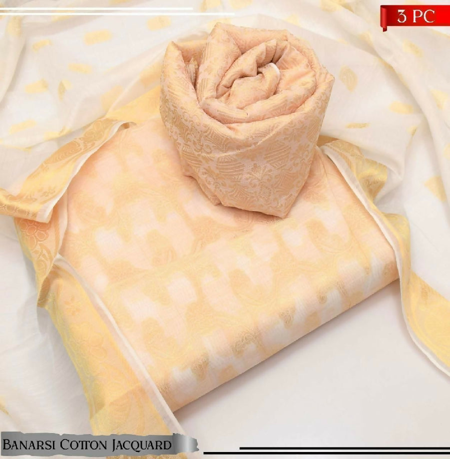 3pc Banarsi Jecquard