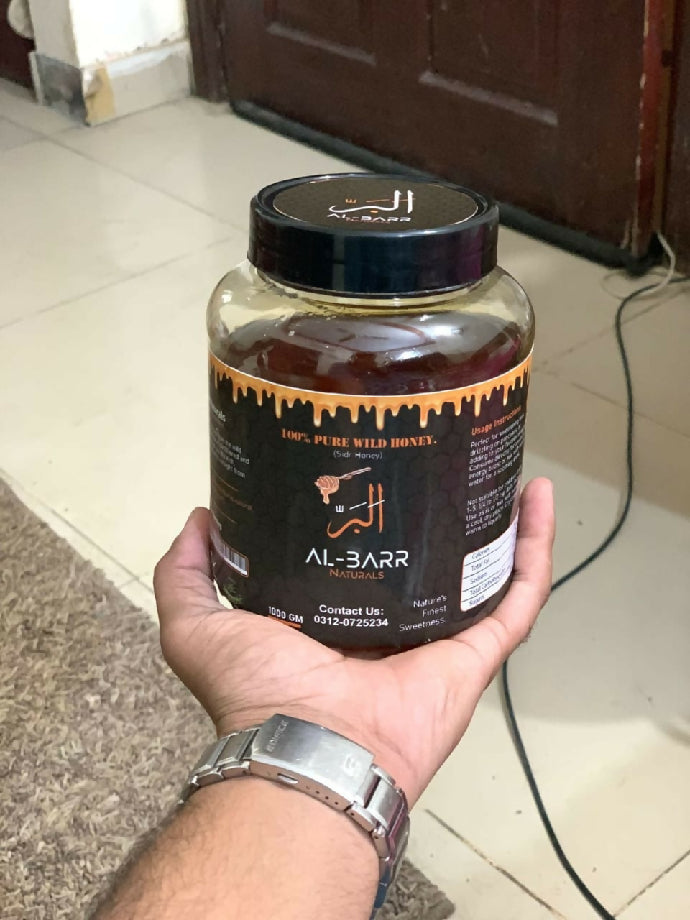 Al-Barr Naturals 100% Pure Wild Honey - 1kg Jar