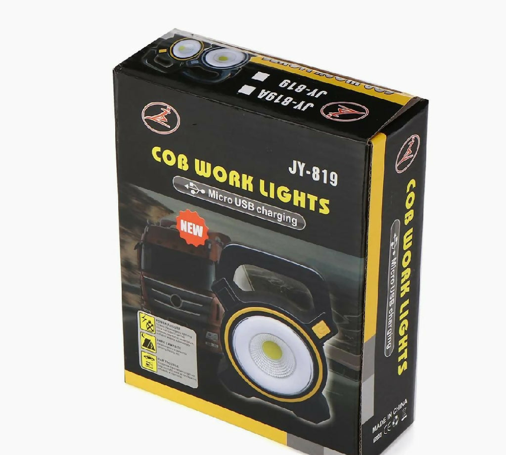 Solar and USB charging light