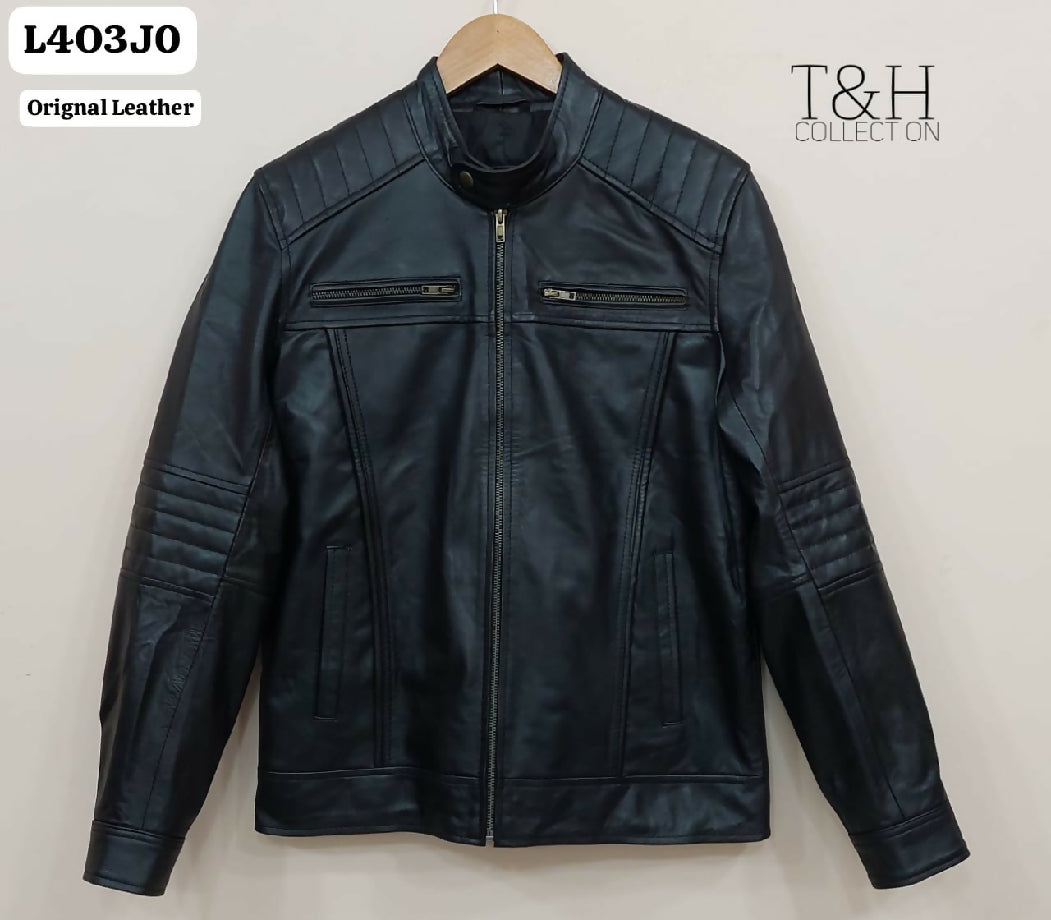 Man's collection leather jacket
