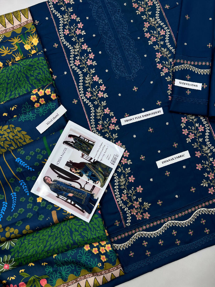 Sobia Nazir Premium Dhanak – With Digital Wool Shawl