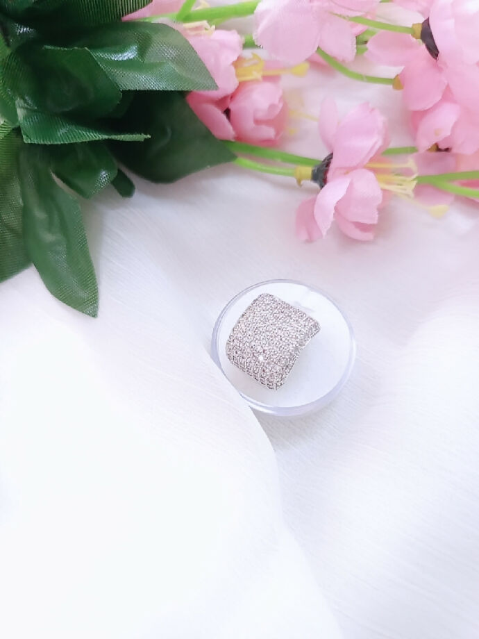 Silver Zarkoon stone rings