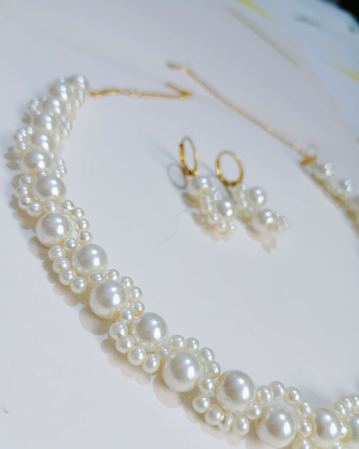 Pearl jewelry set