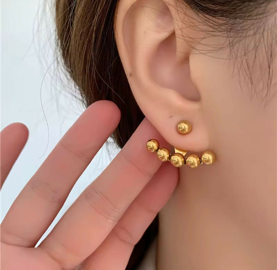 Front back ear rings