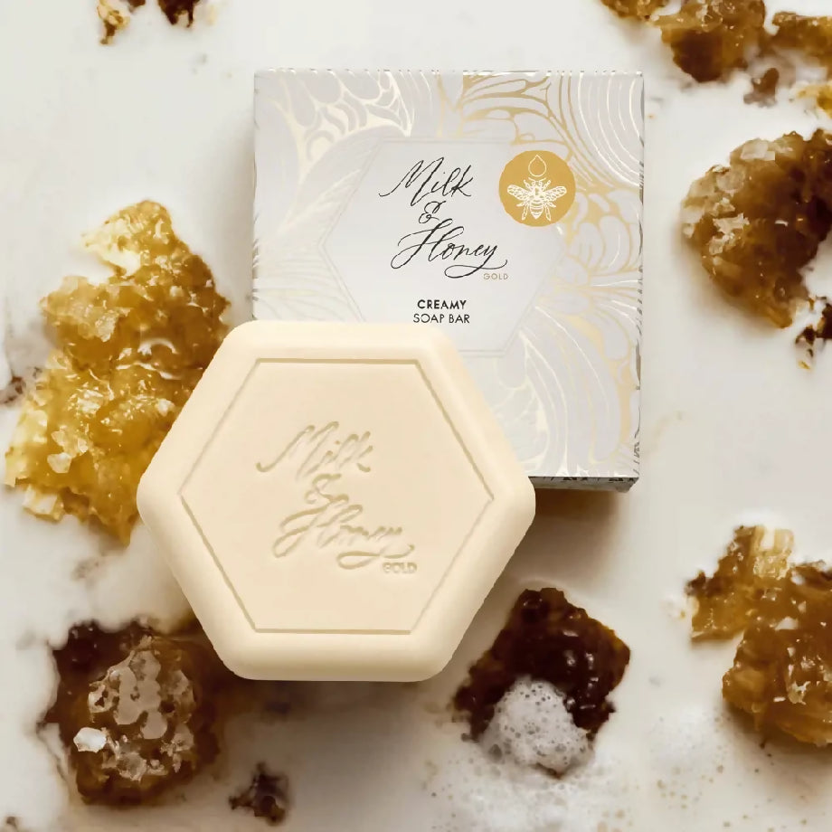 Milk & honey soap bar