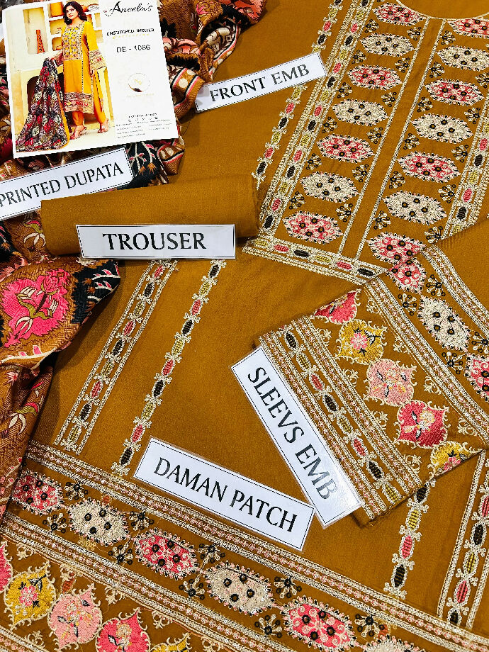 Aneels Embroidered winter Article