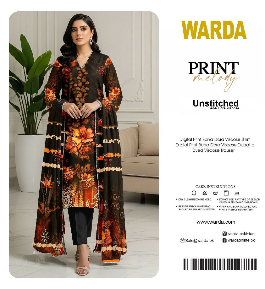 Unstitched Khaddar 3pc