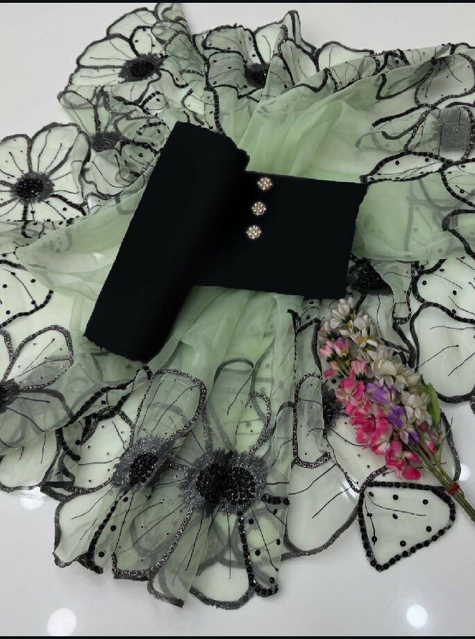 Zay Nest Party Wear 3 Pcs