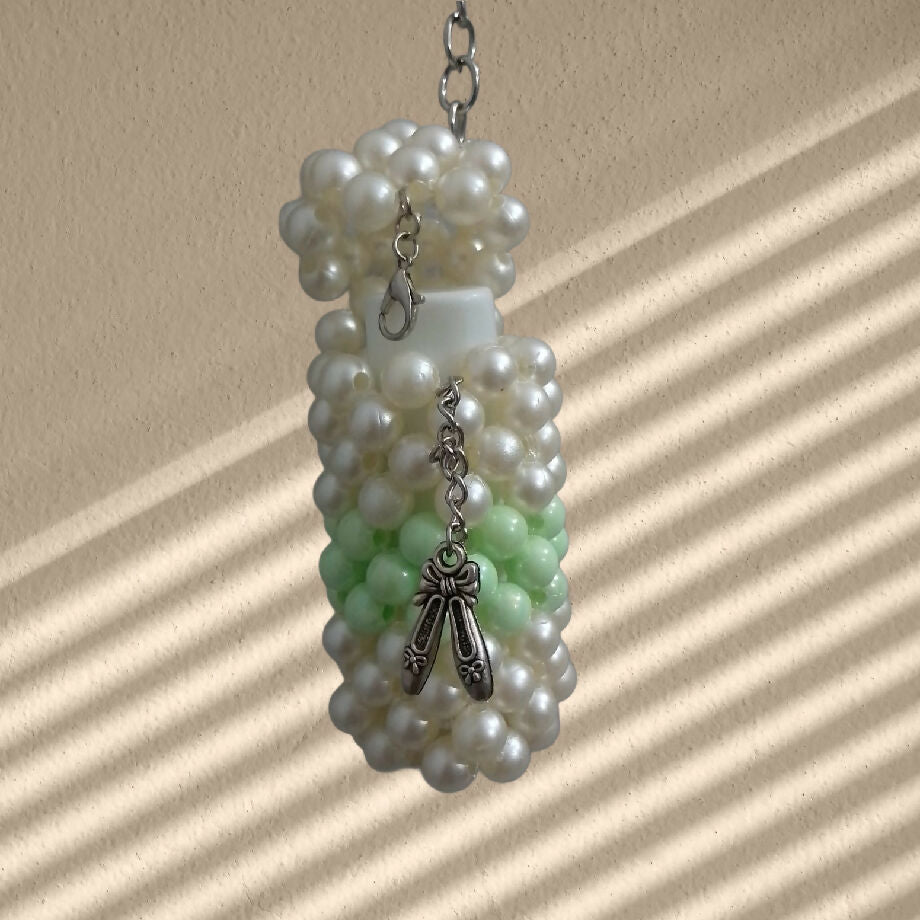 Beaded Lip Balm Pouch/Keychain/ Bag Hanging