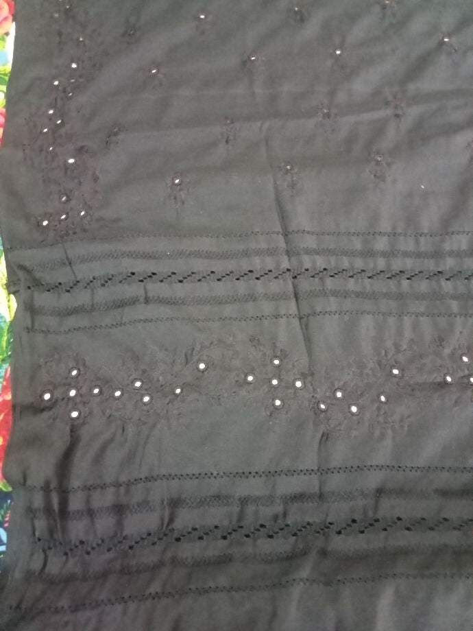 Heavy Hand Embroidered Swiss Chader