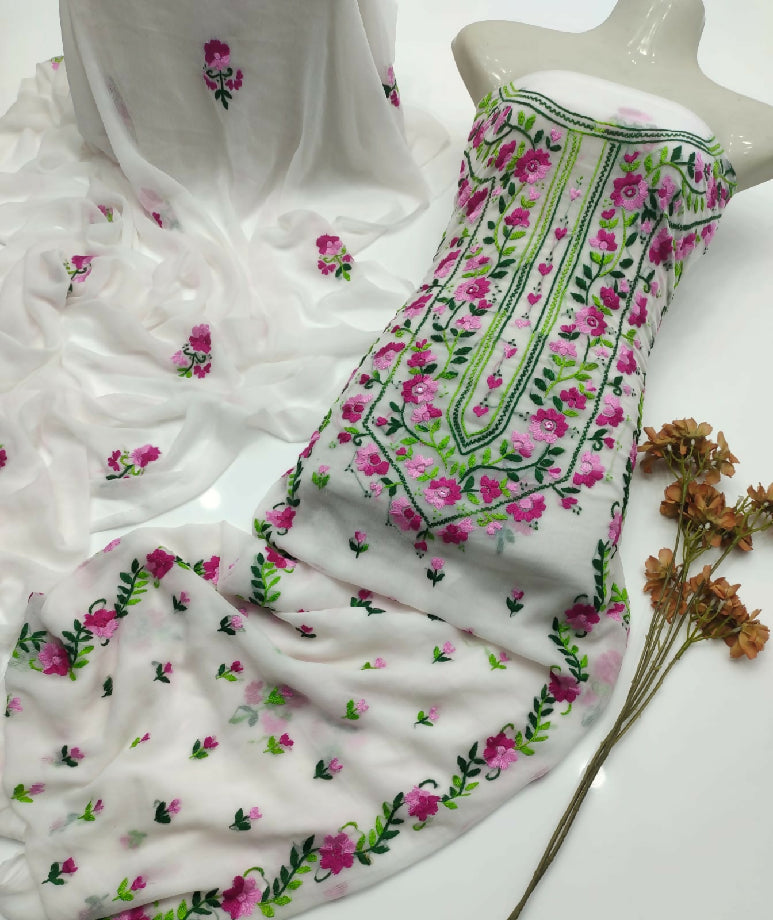 Hand embroidered dresses