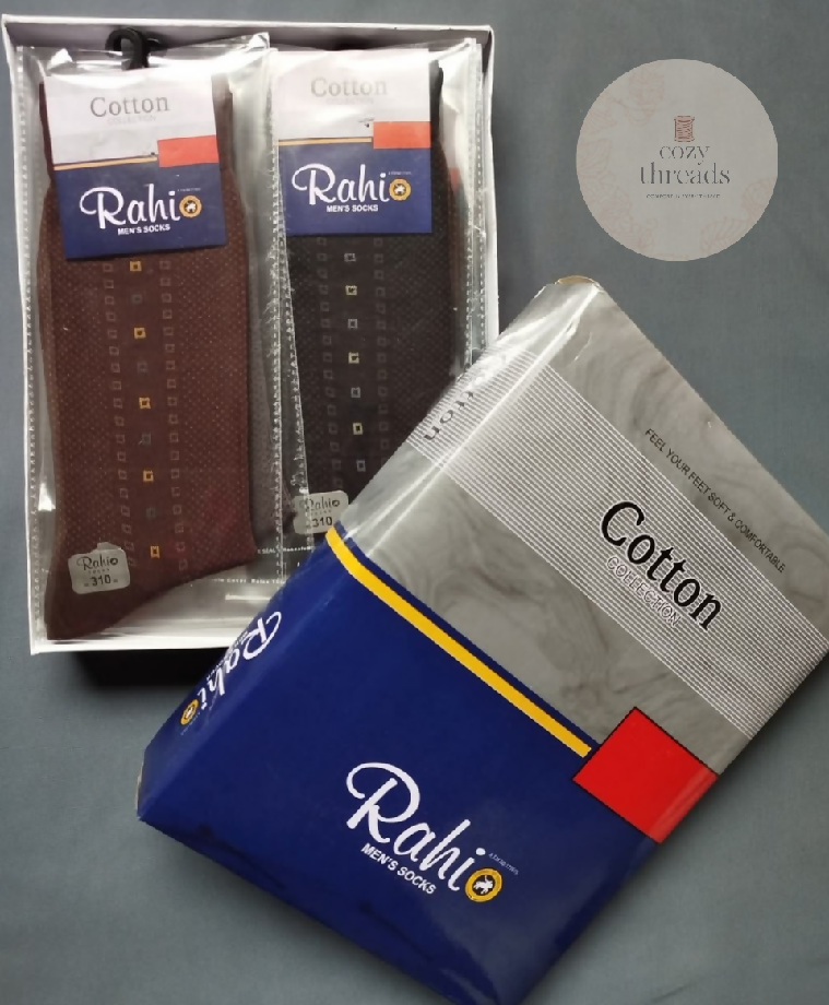 CA Cotton socks for men (pack of 4)